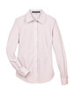 Devon & Jones Ladies' Crown Collection Micro Tattersall Woven Shirt WHT/ BURG/ SLVR FlatFront