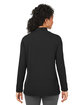 Devon & Jones Ladies' Raleigh Shawl Collar Knit Top BLACK ModelBack