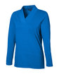 Devon & Jones Ladies' Raleigh Shawl Collar Knit Top FRENCH BLUE OFQrt