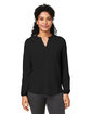 Devon & Jones Ladies' Raleigh Half-Placket Knit Top  