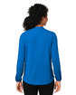 Devon & Jones Ladies' Raleigh Half-Placket Knit Top FRENCH BLUE ModelBack