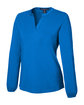 Devon & Jones Ladies' Raleigh Half-Placket Knit Top FRENCH BLUE OFQrt