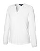 Devon & Jones Ladies' Raleigh Half-Placket Knit Top WHITE OFQrt