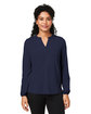 Devon & Jones Ladies' Raleigh Half-Placket Knit Top  