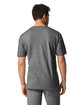 Gildan Unisex Light Cotton T-Shirt GRAPHITE HEATHER ModelBack