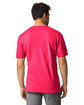 Gildan Unisex Light Cotton T-Shirt HEATHER RED ModelBack