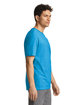 Gildan Unisex Light Cotton T-Shirt HEATHER SAPPHIRE ModelSide