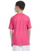 Gildan Youth Performance T-Shirt SAFETY PINK ModelBack