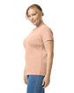 Gildan Ladies' Heavy Cotton T-Shirt DUSTY ROSE ModelSide