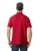 Gildan Men's Softstyle Double Pique Polo CHERRY RED ModelBack