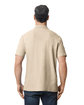 Gildan Men's Softstyle Double Pique Polo SAND ModelBack