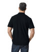 Gildan Men's Softstyle Double Pique Polo BLACK ModelBack