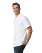 Gildan Men's Softstyle Double Pique Polo WHITE ModelSide