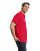 Gildan Men's Softstyle Double Pique Polo RED ModelSide