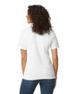 Gildan Ladies' Softstyle Double Pique Polo WHITE ModelBack