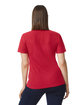 Gildan Ladies' Softstyle Double Pique Polo CHERRY RED ModelBack