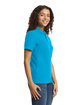 Gildan Ladies' Softstyle Double Pique Polo SAPPHIRE ModelSide