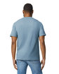 Gildan Unisex Softstyle Midweight T-Shirt STONE BLUE ModelBack