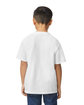 Gildan Youth Softstyle Midweight T-Shirt WHITE ModelBack