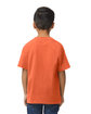 Gildan Youth Softstyle Midweight T-Shirt ORANGE ModelBack