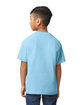 Gildan Youth Softstyle Midweight T-Shirt LIGHT BLUE ModelBack