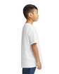 Gildan Youth Softstyle Midweight T-Shirt WHITE ModelSide