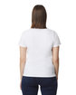 Gildan Ladies' Softstyle Midweight Ladies' T-Shirt WHITE ModelBack