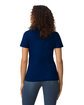 Gildan Ladies' Softstyle Midweight Ladies' T-Shirt NAVY ModelBack