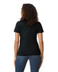 Gildan Ladies' Softstyle Midweight Ladies' T-Shirt PITCH BLACK ModelBack