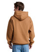 Jerzees Unisex Rugged Hooded Sweatshirt GOLDEN PECAN ModelBack