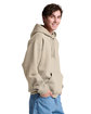 Jerzees Unisex Rugged Hooded Sweatshirt PUTTY ModelSide