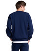 Jerzees Unisex Ultimate CVC Ring-Spun Sweatshirt J NAVY ModelBack