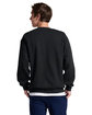 Jerzees Unisex Ultimate CVC Ring-Spun Sweatshirt BLACK INK ModelBack