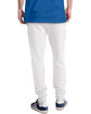 Jerzees Unisex Ultimate CVC Ring-Spun Pocket Jogger Sweatpant WHITE ModelBack