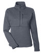 Marmot Ladies' Dropline Half-Zip Jacket STEEL ONYX OFFront