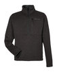 Marmot Men's Drop Line Half-Zip Jacket BLACK HEATHER OFFront