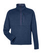 Marmot Men's Drop Line Half-Zip Jacket ARTIC NAVY HTHR OFFront