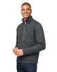 Marmot Men's Drop Line Half-Zip Jacket STEEL ONYX HTHR ModelQrt