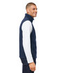 Marmot Men's Dropline Fleece Vest ARTIC NAVY HTHR ModelSide