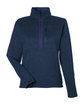 Marmot Ladies' Dropline Half-Zip Jacket ARTIC NAVY HTHR OFFront