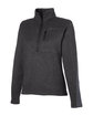 Marmot Ladies' Dropline Half-Zip Jacket BLACK HEATHER OFQrt