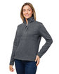 Marmot Ladies' Dropline Half-Zip Jacket STEEL ONYX HTHR ModelQrt