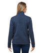 Marmot Ladies' Drop Line Fleece Jacket ARTIC NAVY HTHR ModelBack