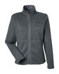 Marmot Ladies' Drop Line Fleece Jacket STEEL ONYX HTHR OFFront