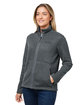 Marmot Ladies' Drop Line Fleece Jacket STEEL ONYX HTHR ModelQrt