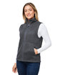 Marmot Ladies' Dropline Fleece Vest STEEL ONYX HTHR ModelQrt