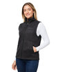 Marmot Ladies' Dropline Fleece Vest BLACK HEATHER ModelQrt