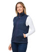 Marmot Ladies' Dropline Fleece Vest ARTIC NAVY HTHR ModelQrt