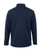 Harriton Men's Charge Snag and Soil Protect Long-Sleeve Polo DARK NAVY OFBack