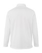 Harriton Men's Charge Snag and Soil Protect Long-Sleeve Polo WHITE OFBack